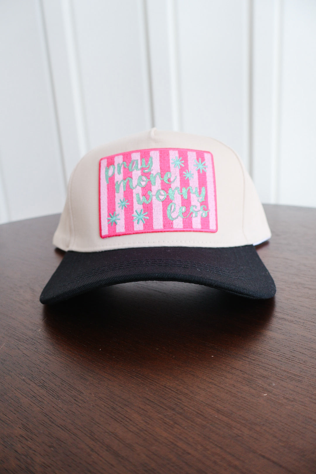 Pray More Worry Less Hat