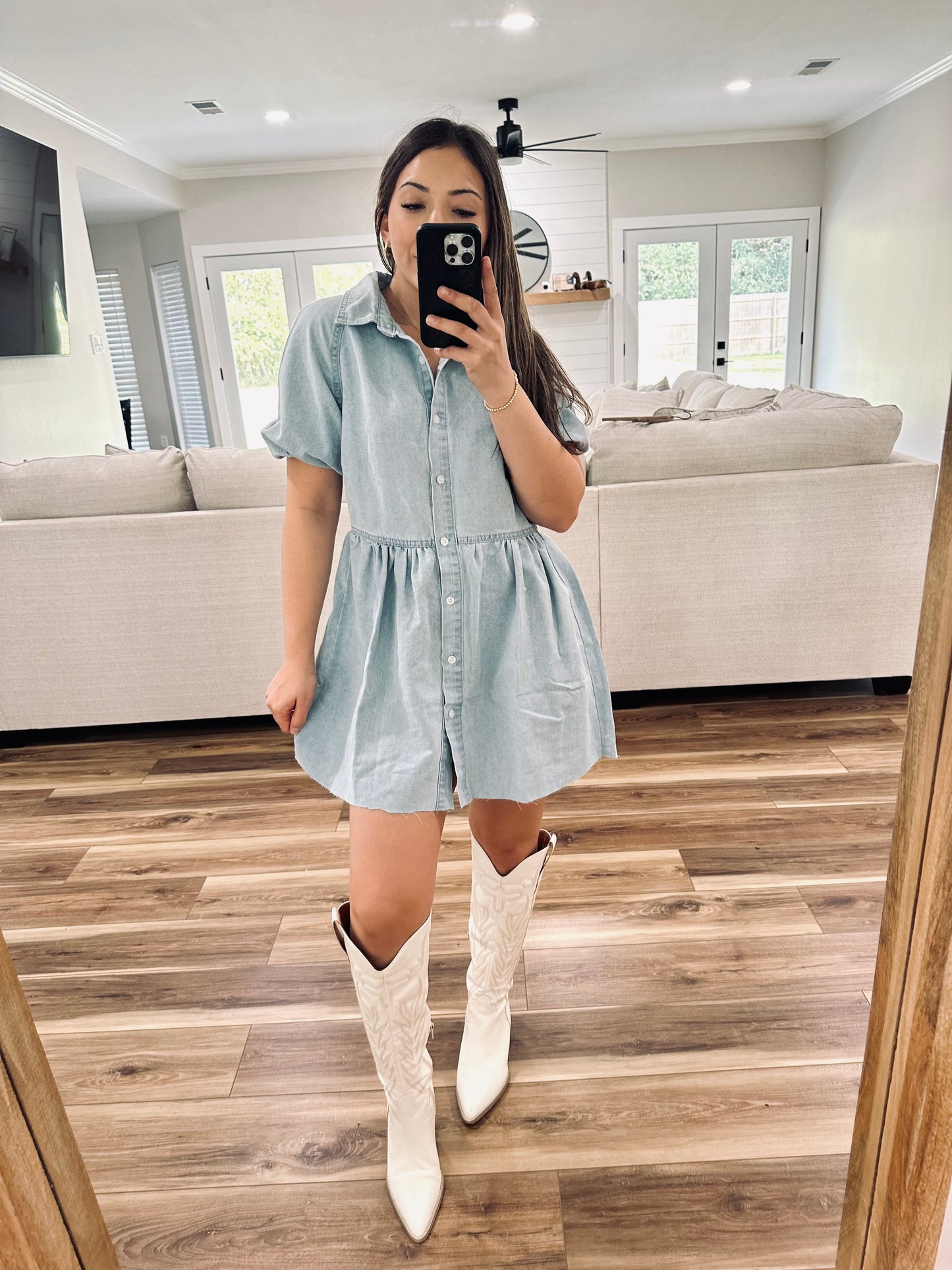 Rae Denim Dress