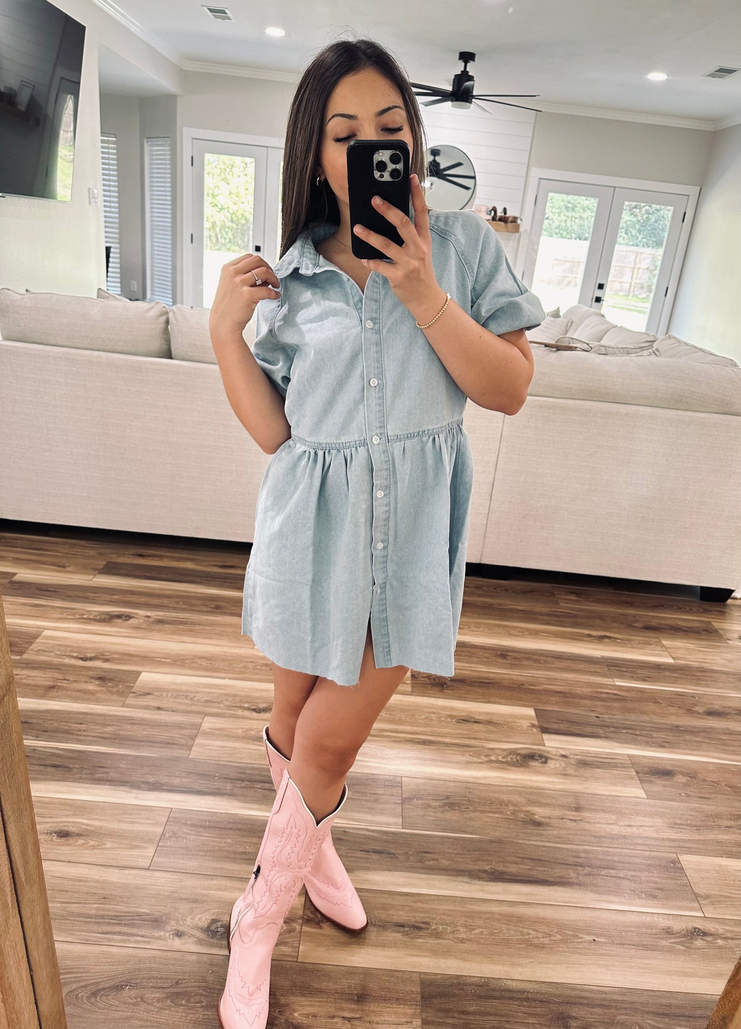 Rae Denim Dress